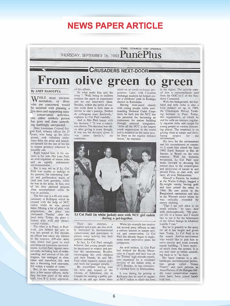 Green Warrior Booklet Page 6